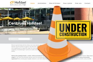 Website Centrum Hofdael under consruction