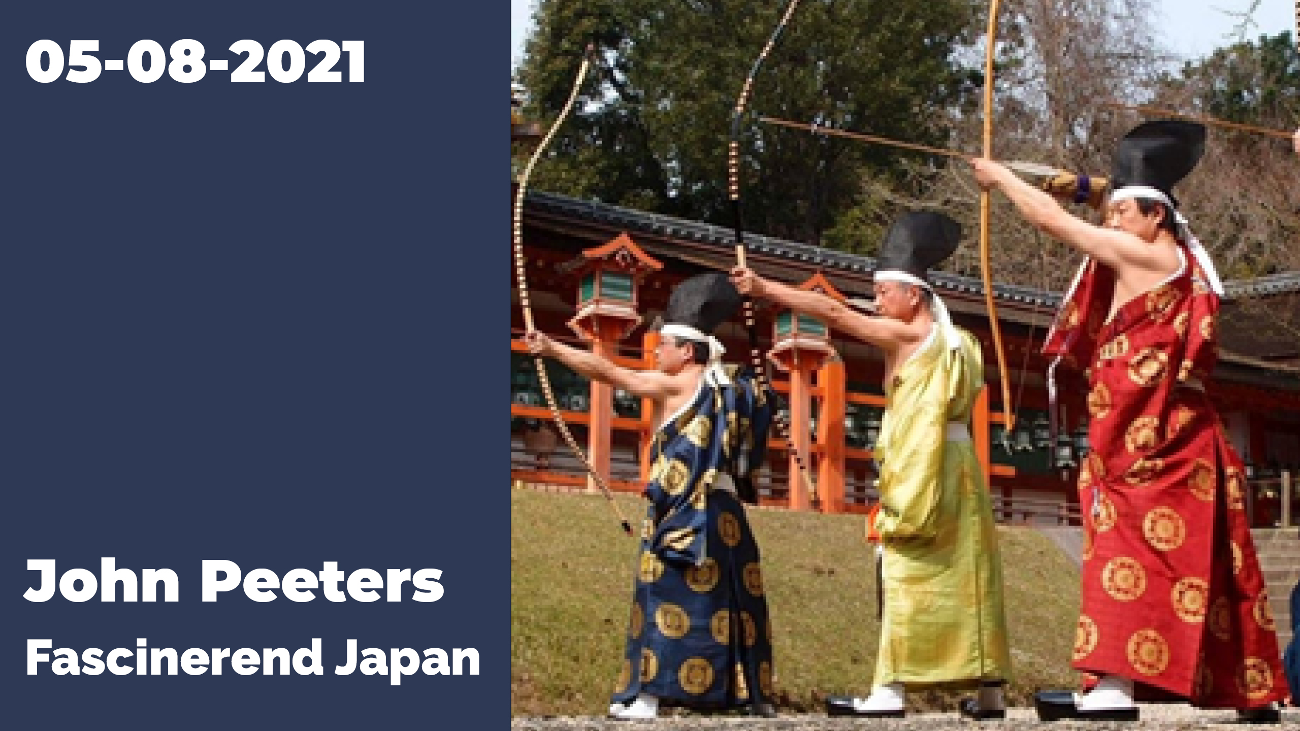Lezing John Peeters - Fascinerend Japan